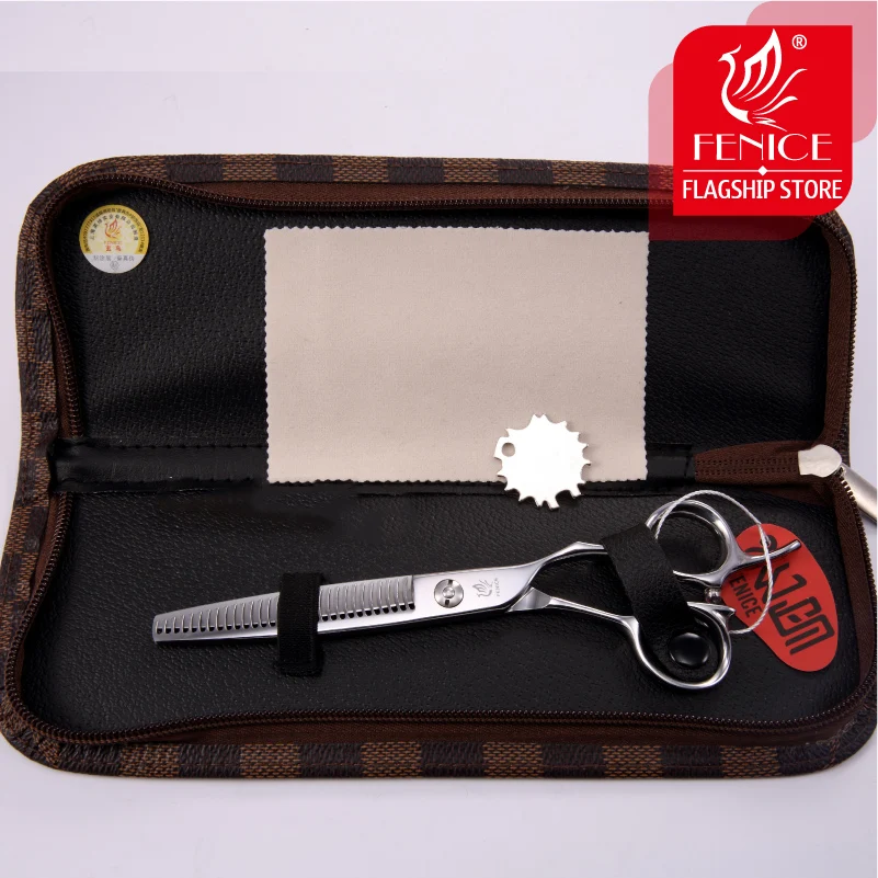 

Professional Japan 440c 6.5 Inch Pet Dog Grooming Thinning Scissors Toothed Blade Shears Thinning Rate About 35%