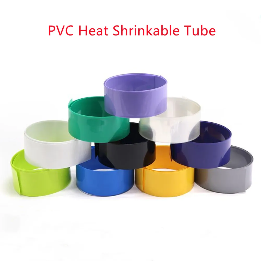 Термоусадочная трубка из ПВХ, 30 м/1 партия, трубка с внутренним диаметром 4 мм, 5 мм, 7 мм, 9 мм, 10,8 мм, 16 мм, 18,5 мм, 20 мм