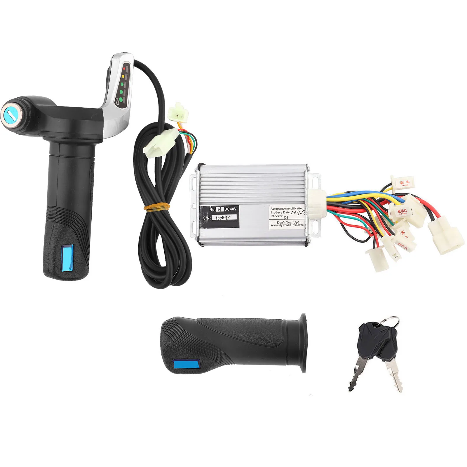 

Electric Scooter ebike Controller Brush Motor Controller Throttle Set High performance Protective Brush Motor Controller