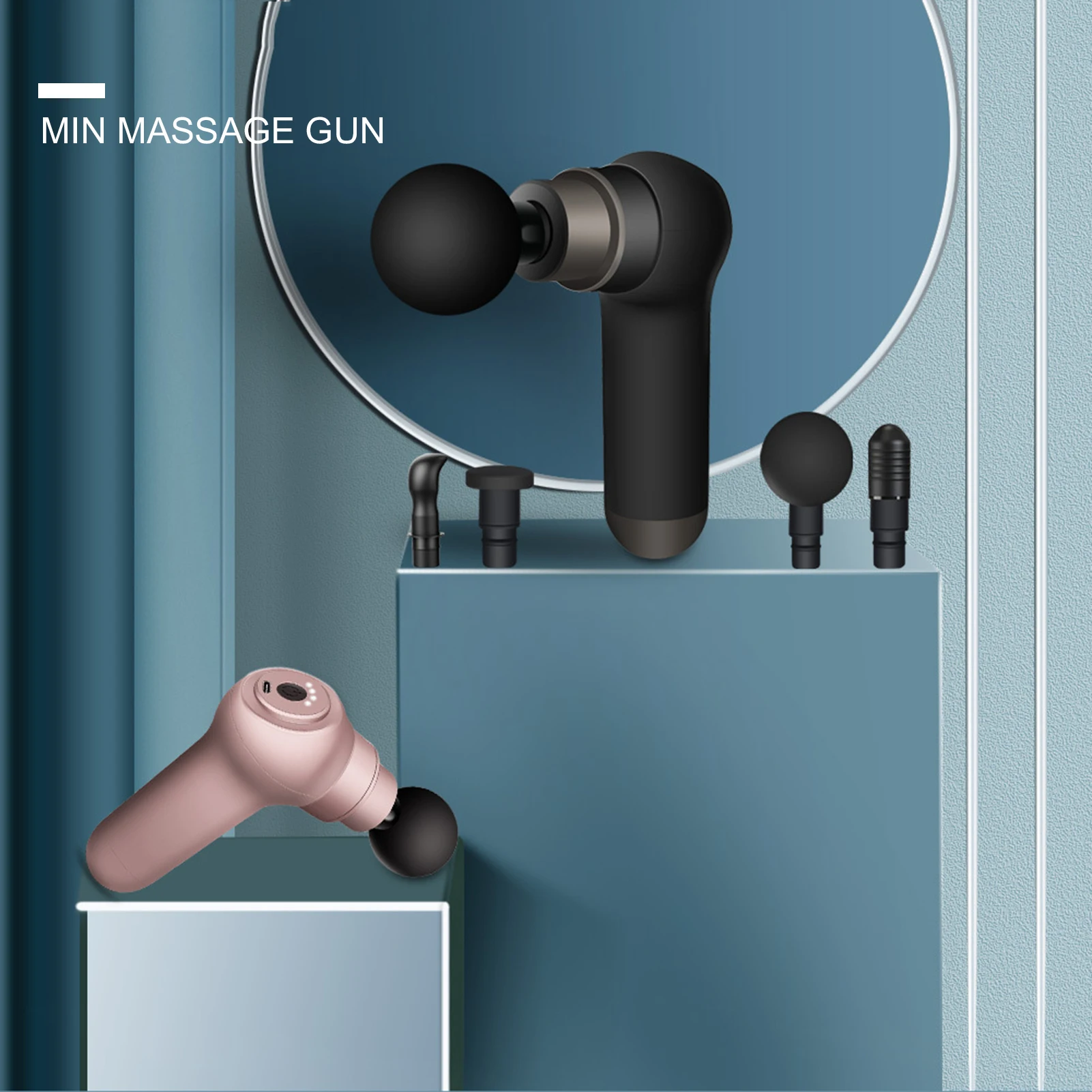 

Fascia Massage Gun Muscle Pain Relief Therapy Massager Relaxation Body Slimming Device for Gym Office Home