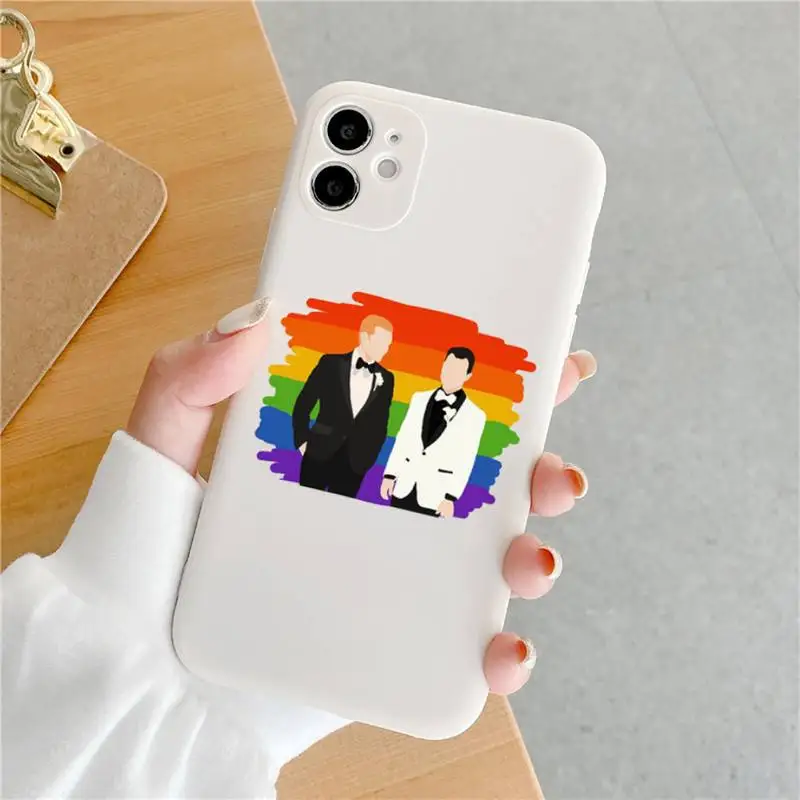 

Lip Gallagher Shameless tv show Phone Case White Candy Color for iPhone 11 12 mini pro XS MAX 8 7 6 6S Plus X SE 2020 XR