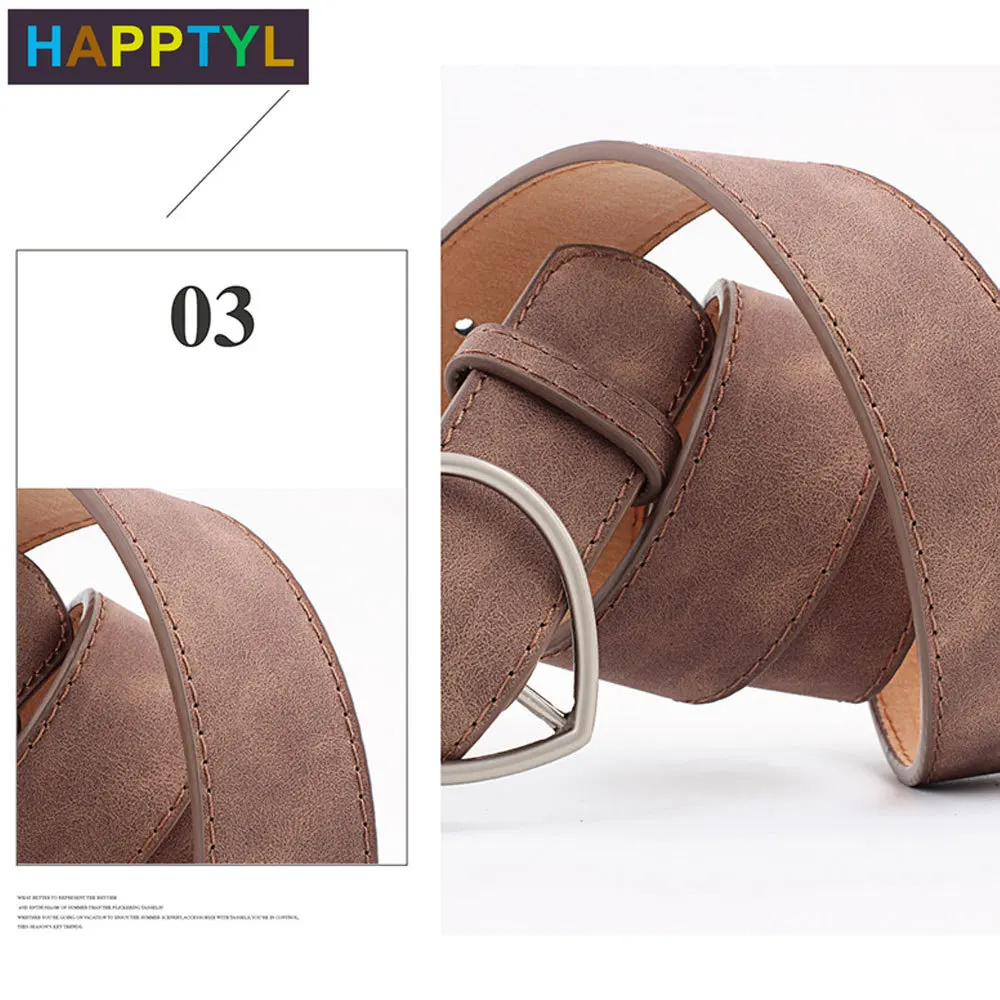 HAPPTYL 1 шт. женский ремень из искусственной кожи для брюк Джинсовый пояс с