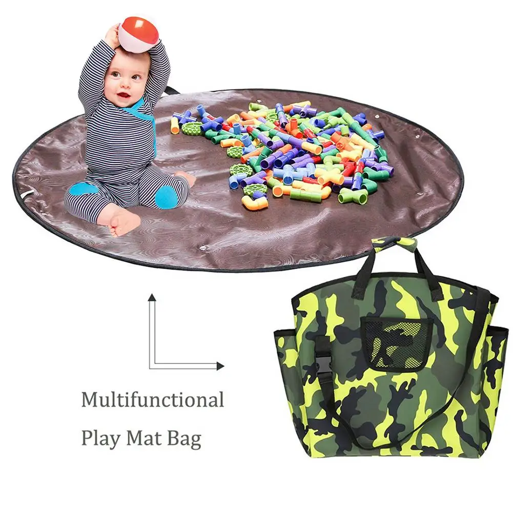 

Game Pad Portable Four-in-one Function Storage Bag For Picnic Game Mat Convenient Storage Cushion