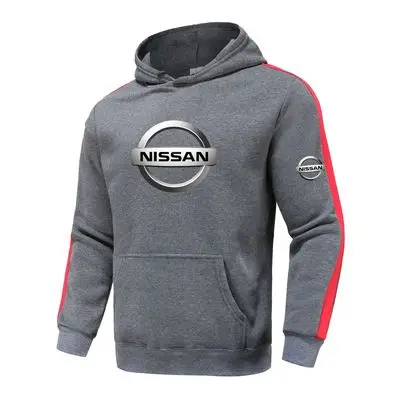 Новинка 2021 демисезонные мужские толстовки с логотипом Nissan спортивная одежда