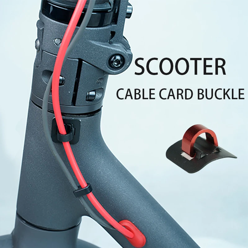 2 шт. сплав кабельная стяжка Пряжка Органайзер для Xiaomi Mijia M365 Pro электрический