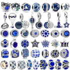 Buipoey, 2 шт., подвеска в виде короны с изображением льда, снега, звездного неба, с бусинами в виде звезд и Луны, бусина для изготовления украшений