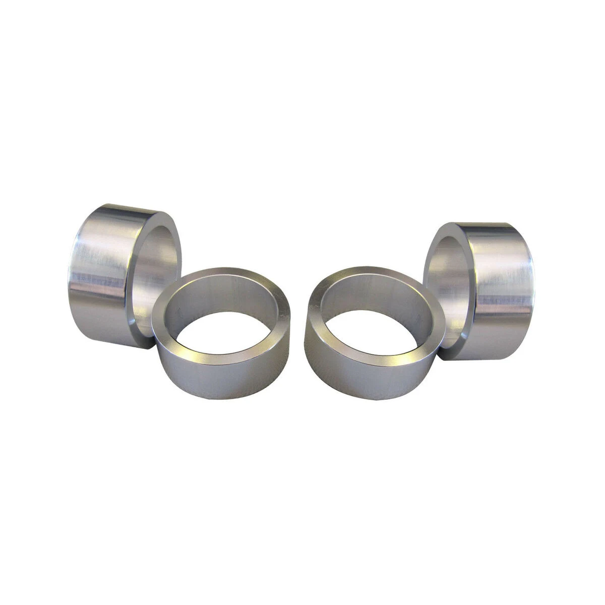 

4Pcs/set 2.5 Inch Silver Front Rear Suspension Lift Spacers For Honda Rancher Recon 230 250 300 350 400 420 ATV Lift Ring Tool