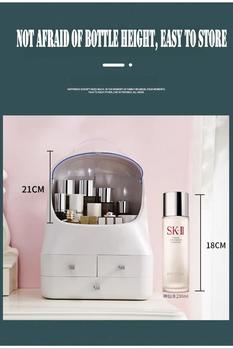 Новинка, косметичка, чехол для макияжа, профессиональный органайзер для путешествий, для женщин, для макияжа, большая емкость, для ванной, Прямая поставка, Fornecedores