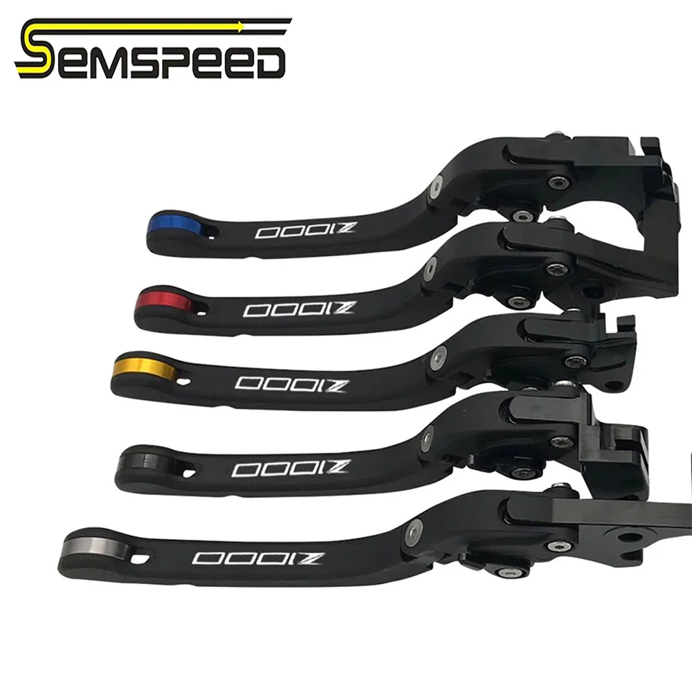 SEMSPEED CNC ZX-6R ZX-10R Новые складные рычаги сцепления для Kawasaki Ninja ZX6R 636 2007-2018 ZX10R 2006-2015 Z1000