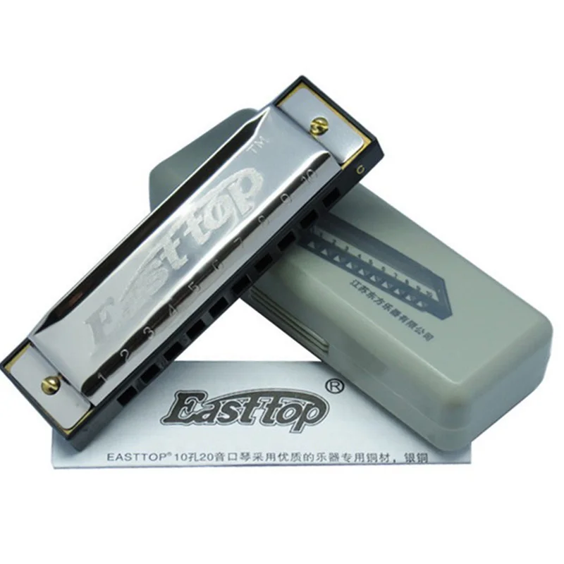 Easttop 10 отверстий гармоника Bluetooth C Key woodwind музыкальный инструмент диатоническая