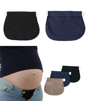 1 pcs adjustable elastic maternity pregnancy waistband belt waist extender clothing pants for pregnant sewing accessories