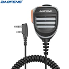 Baofeng водонепроницаемый PTT плечевой динамик микрофон для Baofeng Walkie Talkie UV-5R BF-888S Plus UV-S9 PRO двухстороннее радио