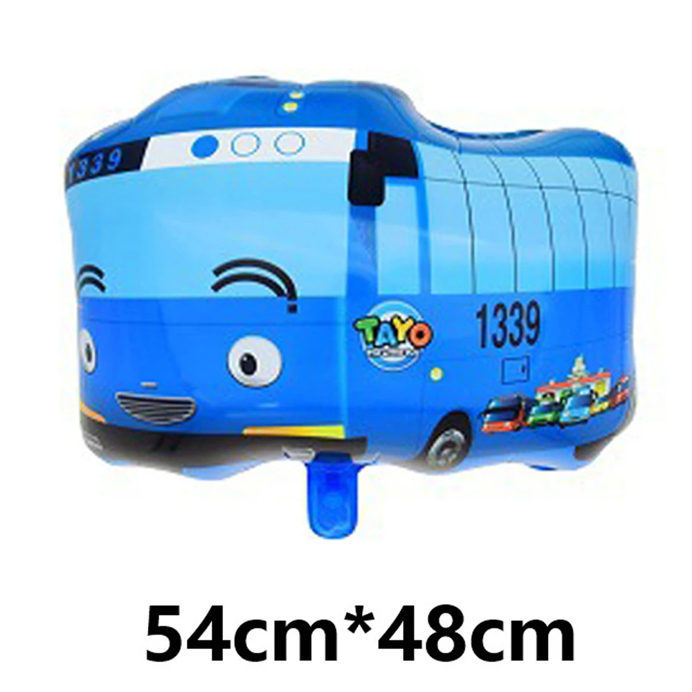 Воздушные шары Tayo из фольги в виде автобуса 1 комплект |