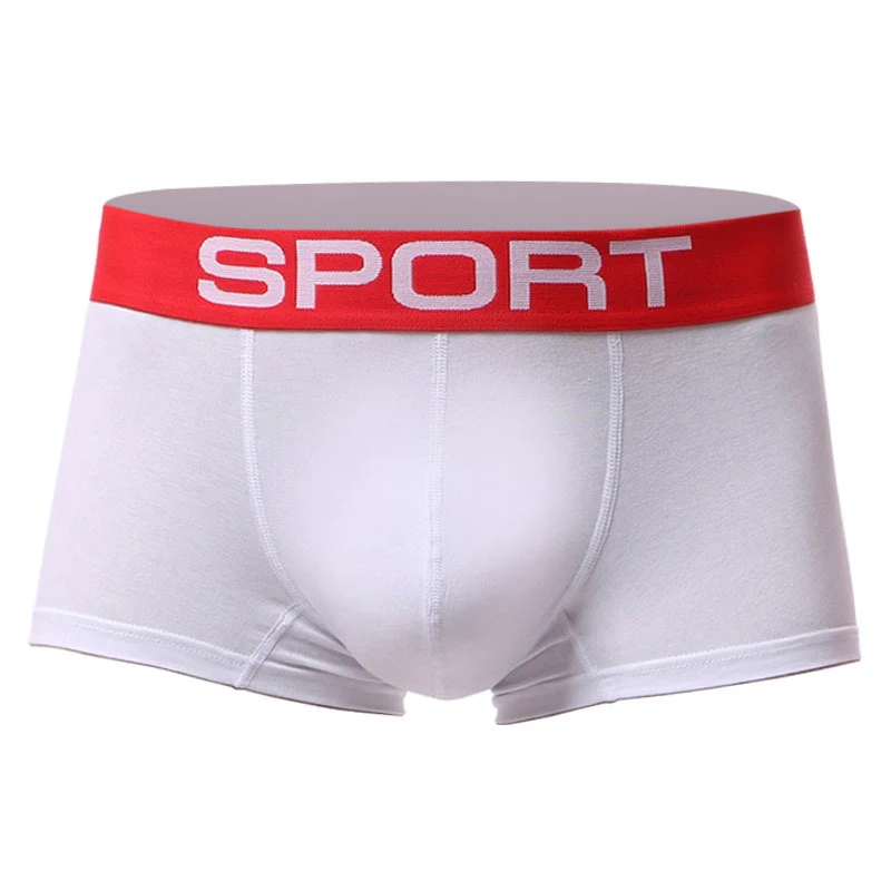 

Men Underwear Boxers Cotton Soft Mid Waist Underpants Trunk Breathable Elastic Cueca Boxer Shorts Hombre Sexy Men Shorts Panties