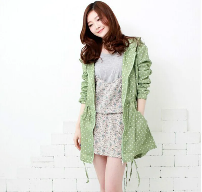 Дождевик женский водонепроницаемый ветрозащитный с капюшоном дождевик плащ