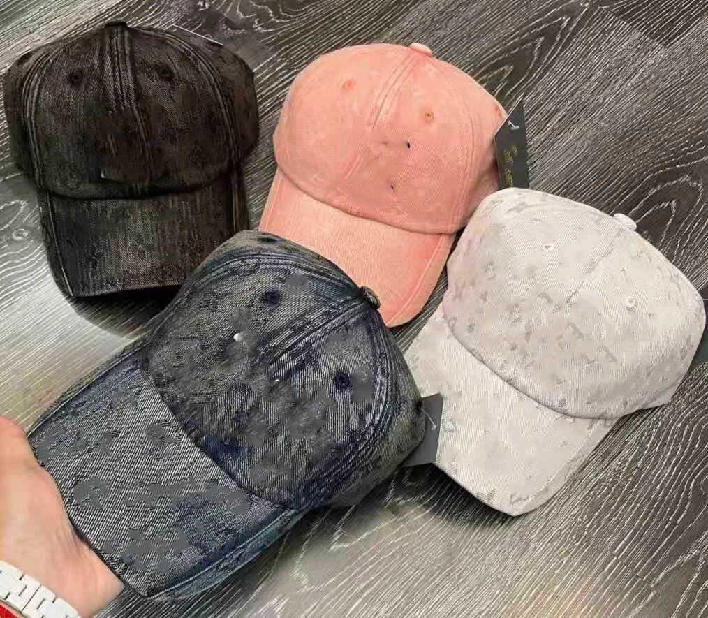 

Luxury Brand Unisex Washed Denim Baseball Cap Snapback Hats Summer Hat Cap for Men Women Dad Hat Wholesale Gorras Snapback
