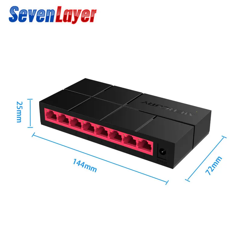 8 портов гигабитный коммутатор 10/100/1000 Мбит/с SG105M RJ45 LAN Ethernet быстрый настольный сетевой коммутационный концентратор шунт