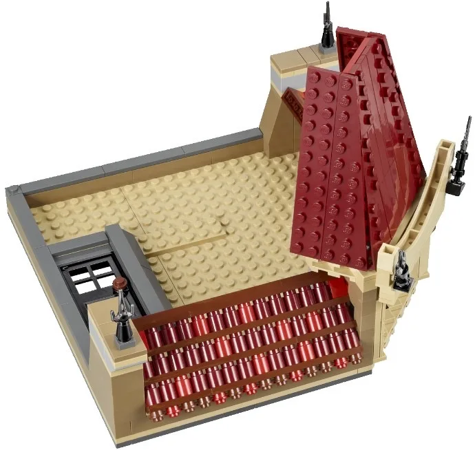 2354 шт модель дворца кино Строительный набор подходит 10232 игрушки|Игрушечные