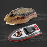 2 in 1 2 4g rc boat remote control snake boats electric animal ship 15kmh simulation summer water spooftoys for children boys