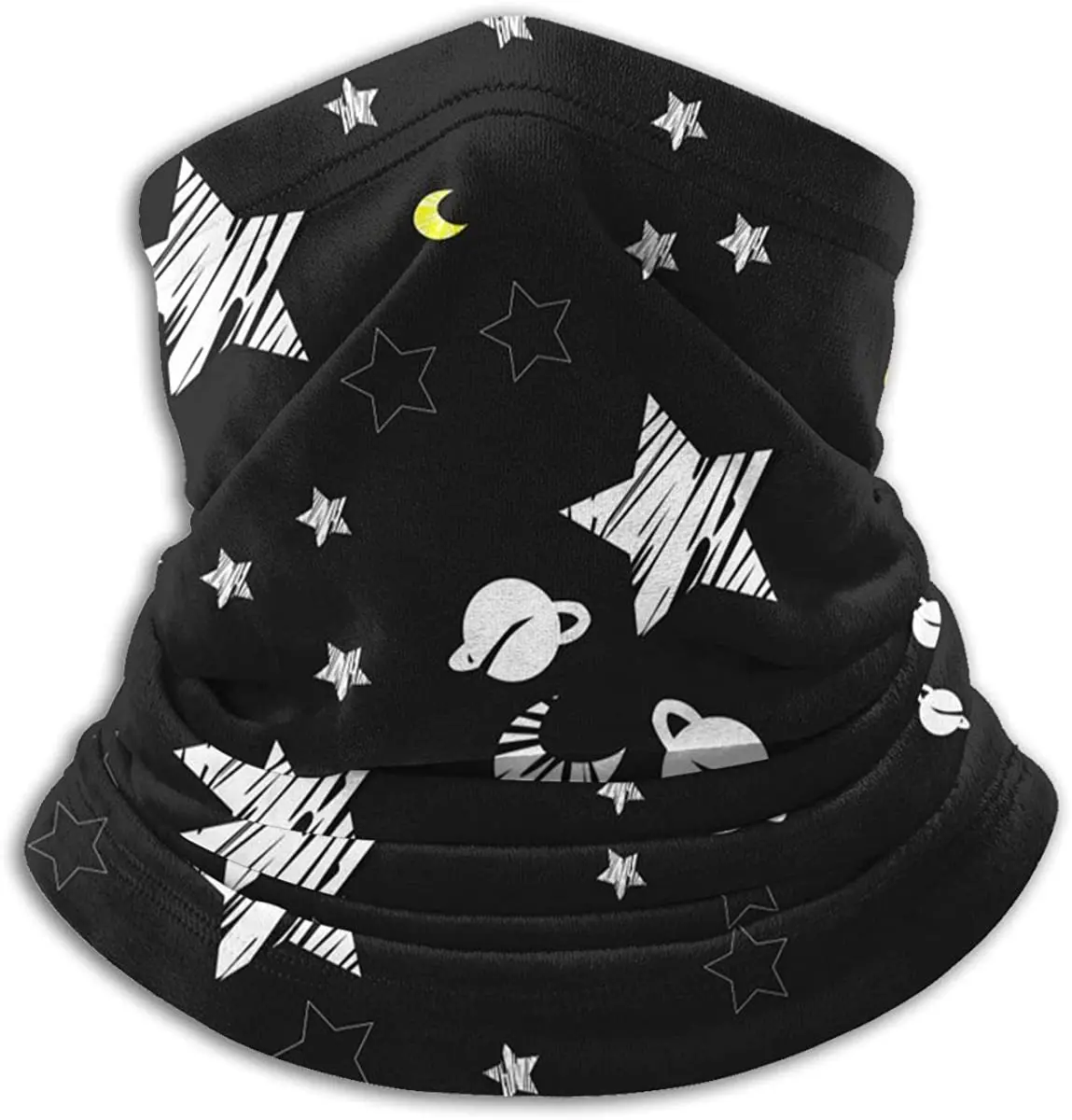 Звездный летний шарф для лица Защита от солнца Пылезащитная повязка на голову