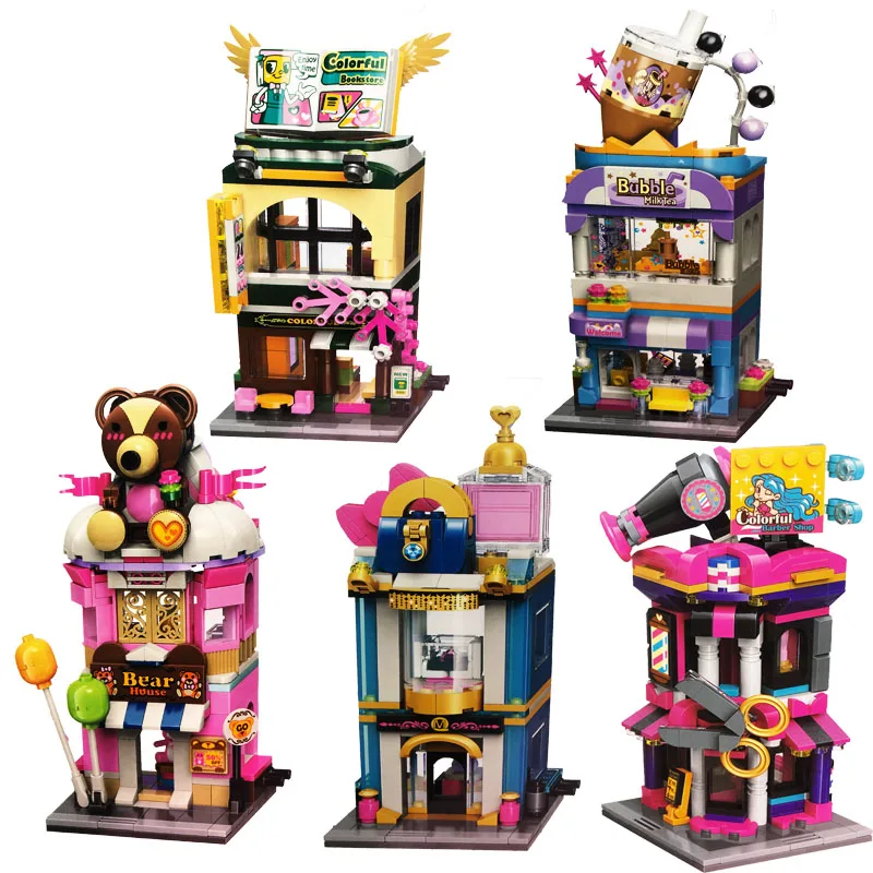 Keeppley ni&ntilde;os bloques Juguetes de bloques de construcci&oacute;n de las ni&ntilde;as regalo C0101 C0102 C0103 C0104 C0105 C0107 C0108 C0109 C0110 C0111 sin caja-4