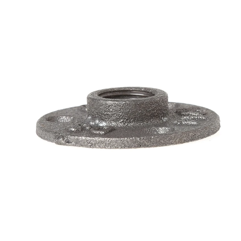 1/2 &quotковкий нить пол фланец для труб из кованого чугуна настенное крепление