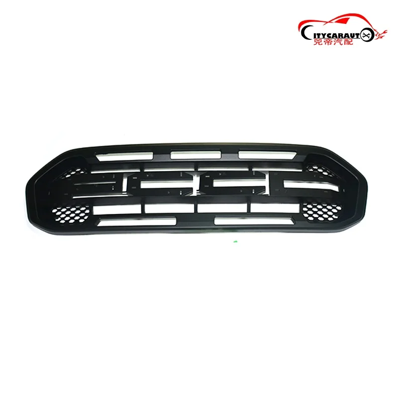 Матовые черные модифицированные решетки переднего бампера сетки гриль планки Крышка маска подходит для RANGER T8 XTL+ пикап модифицированный гриль
