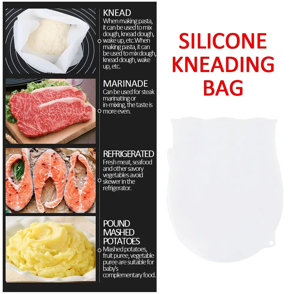 Антипригарный тесто-пакет для замешивания силикагеля силикона удобство и лапша
