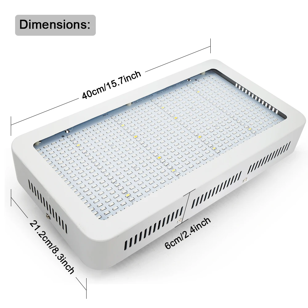 LVJING Full Spectrum Led Grow Light 600W 800W Fitolampy for Plants Growth Lamp Hydroponics Indoor Greenhouse Vegs Plant Tent|full spectrum|led