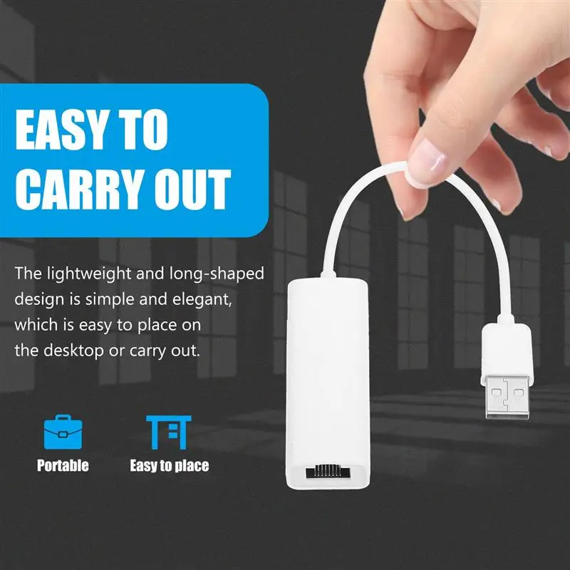 

1pc USB Ethernet Adapter Gigabit Lan Adapter Computer USB Network Adapter