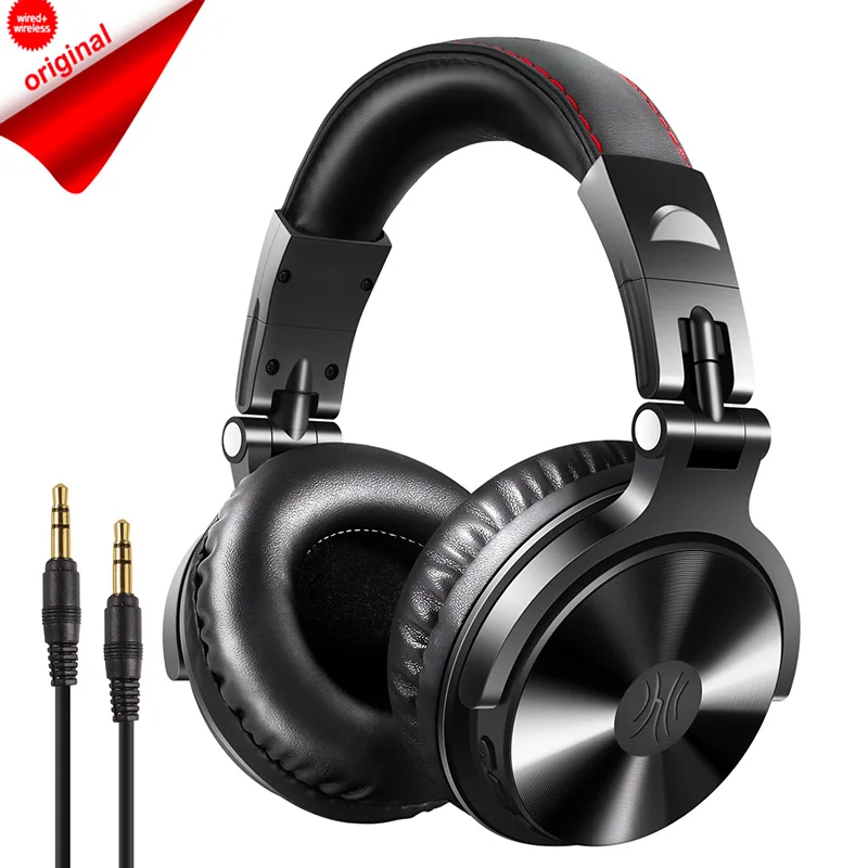 Oneodio беспроводные DJ Наушники V4.1 Bluetooth наушники беспроводные на ухо стерео беспроводные+ Проводная гарнитура для телефонов PC Новые