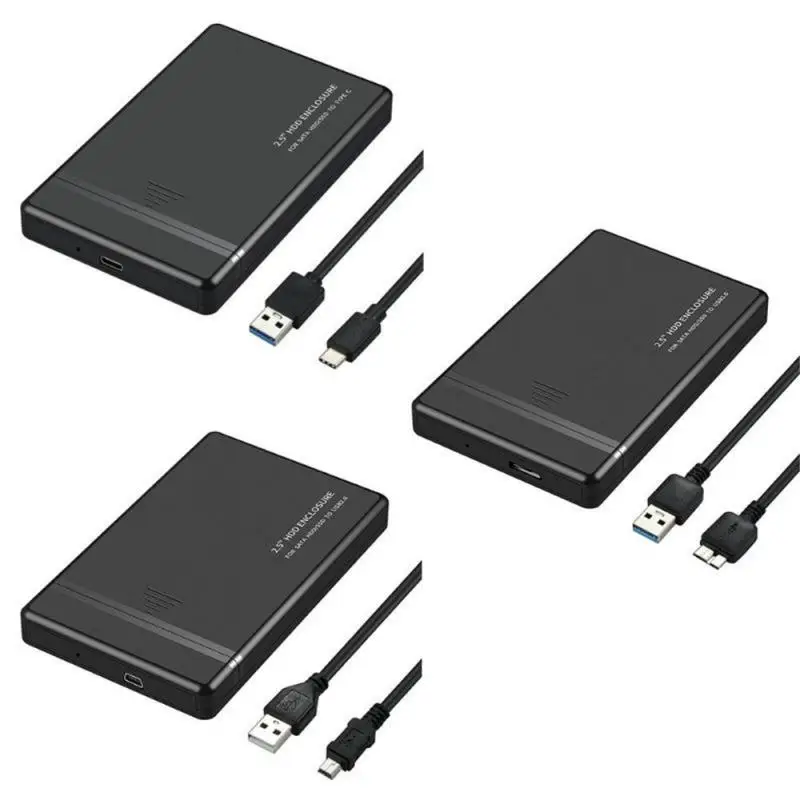 2 5 дюймовый SATA к USB 3 1 0 Корпус жесткого диска для SSD HDD коробка UASP HD внешний жесткий