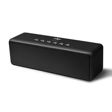 NBY 5510 Bluetooth Speaker Deep Bass Wireless Portable Speaker with Mic 10W Sound System 3D Stereo Music Surround for Phone