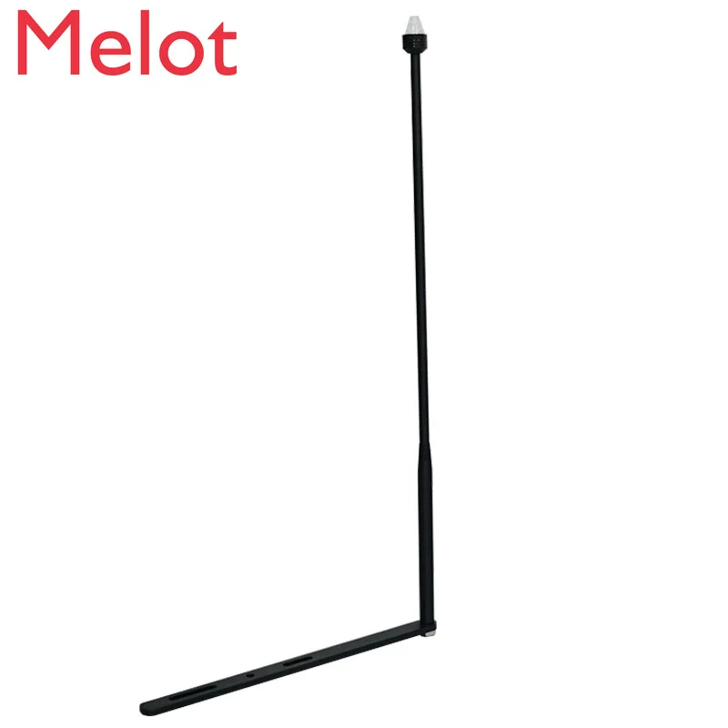 

Motorcycle Flagpole with Light Traveling by Motorcycle Car Riding Antenna AluminumDecoration Lengthened Modification Accessories