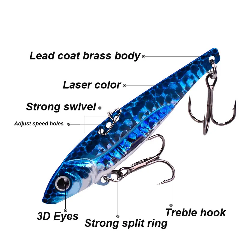 YUCONG 1 шт. металлические приманки приманка 7-12-17 г тонущая для джиговой ловли