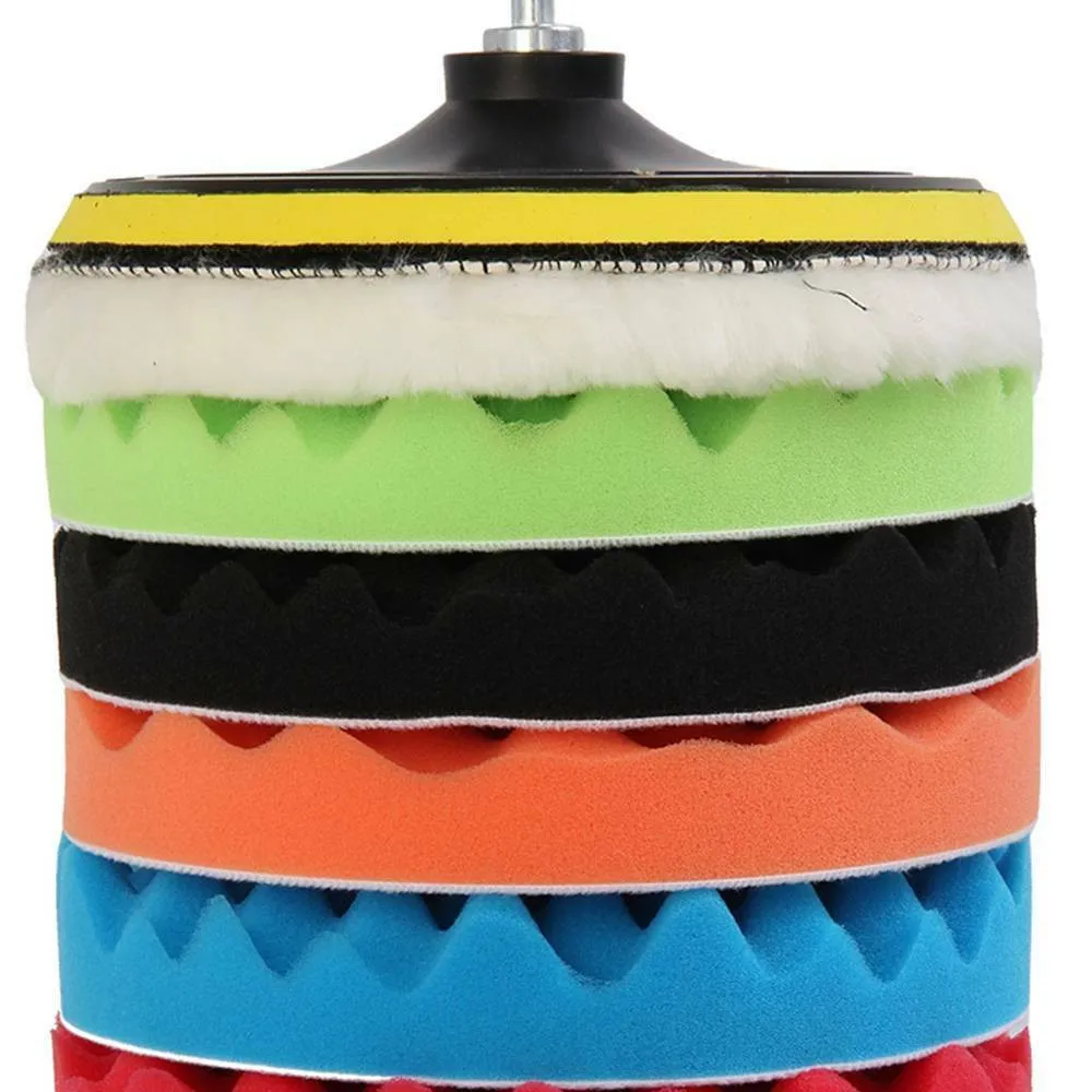 

Buffer Polishing Pad Buffing Car Kit Parts Polisher Roundness Sponge Useful Waxing