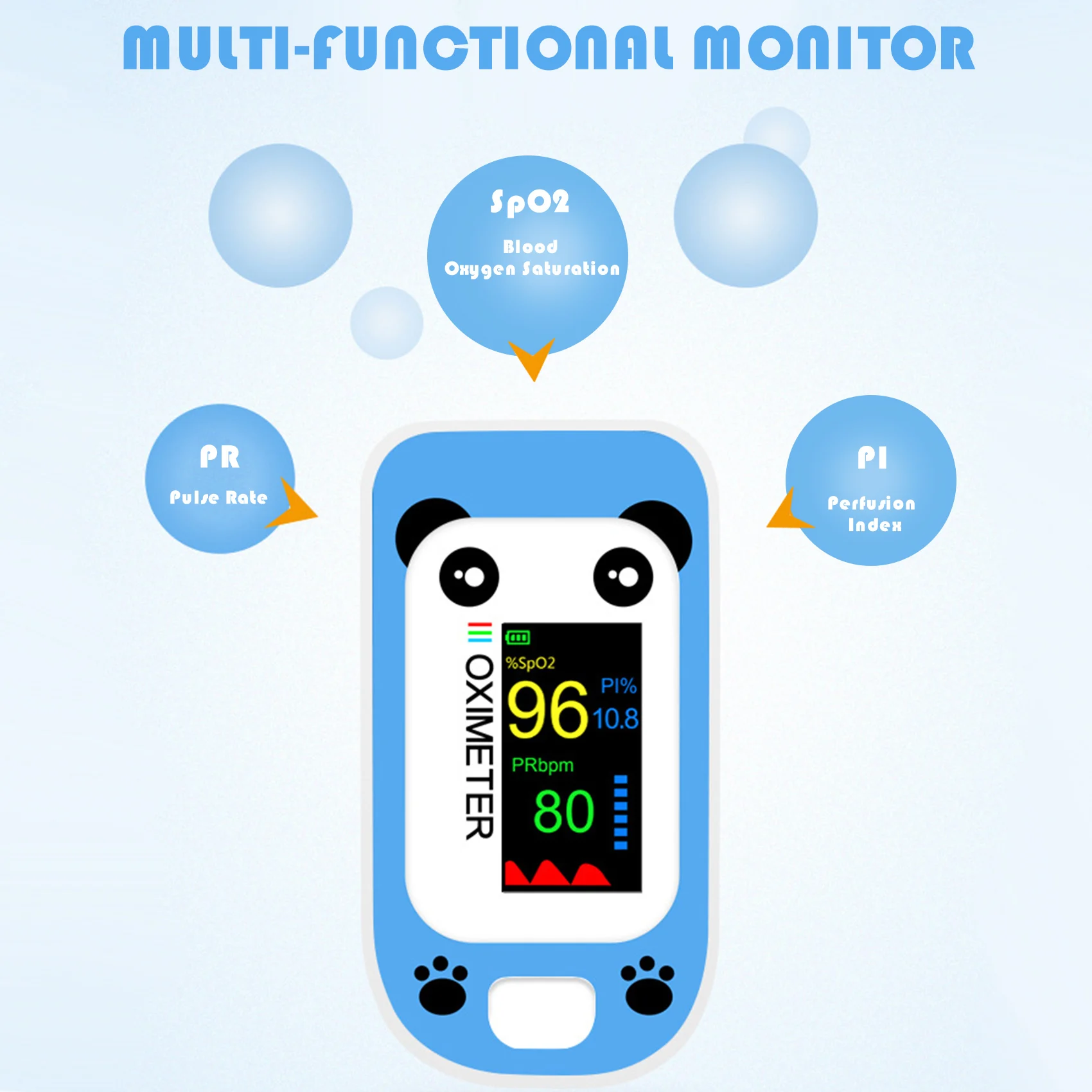 Пальчиковый пульсоксиметр для младенцев