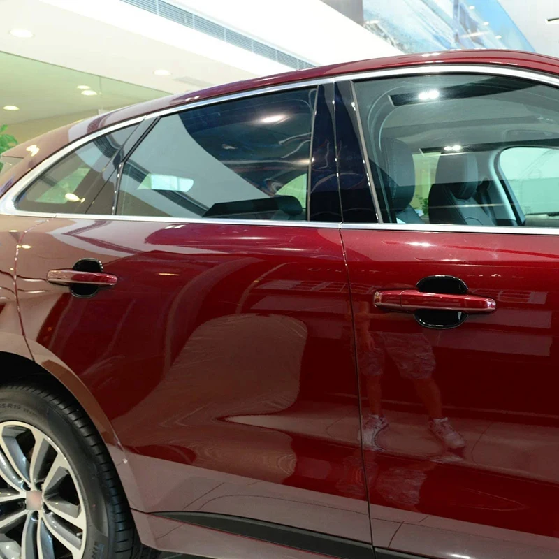 4 шт. накладки на дверь автомобиля аксессуары для украшения подходят Jaguar F-Pace F Pace