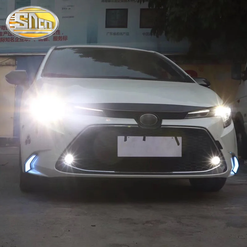 SNCN Светодиодный дневной ходовой светильник для Toyota Corolla Hybrid L/LE/XLE US 2019