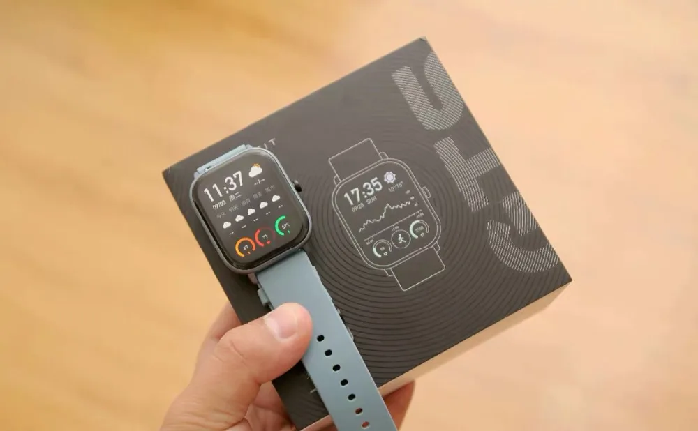 Глобальная версия Amazfit GTS мужские Смарт-часы 1,6" retina дисплей водонепроницаемые Смарт-часы 14 дней батарея управление музыкой черный Firday