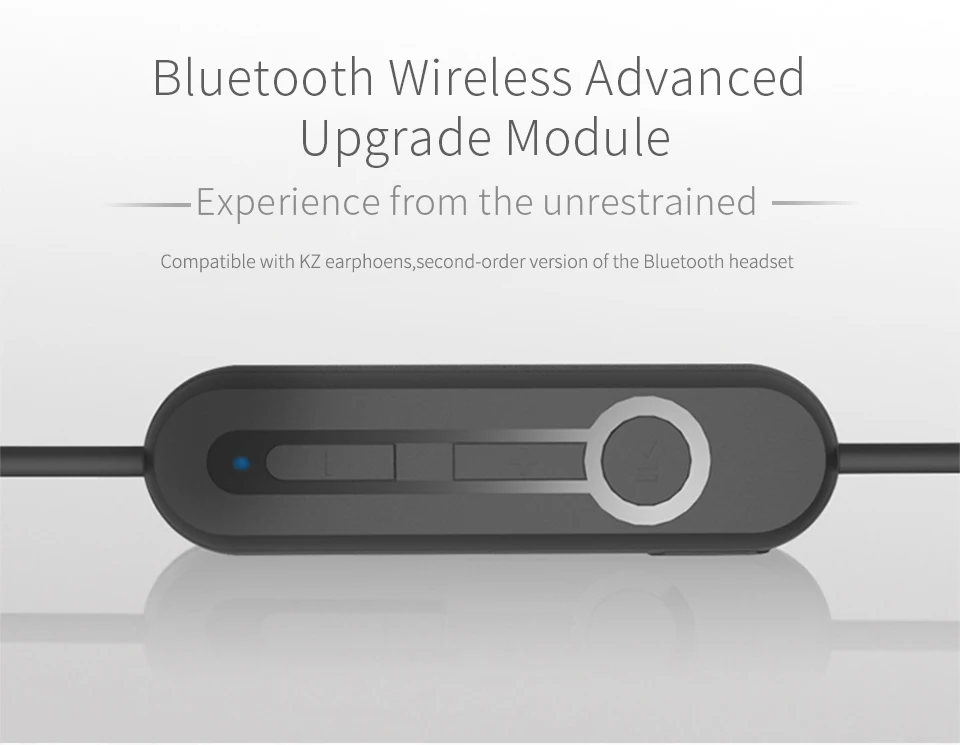 KZ AS10/BA10/ZST/ZS10 Bluetooth 4,2 модуль Bluetooth обновление Hi-Fi Портативный ушной подвесной тип для KZ ZS4 ZS5 ZS6 ED16 as10 zs10