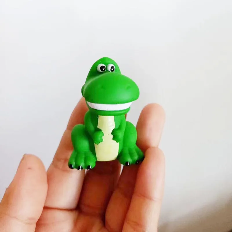 50 шт. Toy Story Rex Зеленый Динозавр ПВХ фигурка игрушка своими руками материалы декор