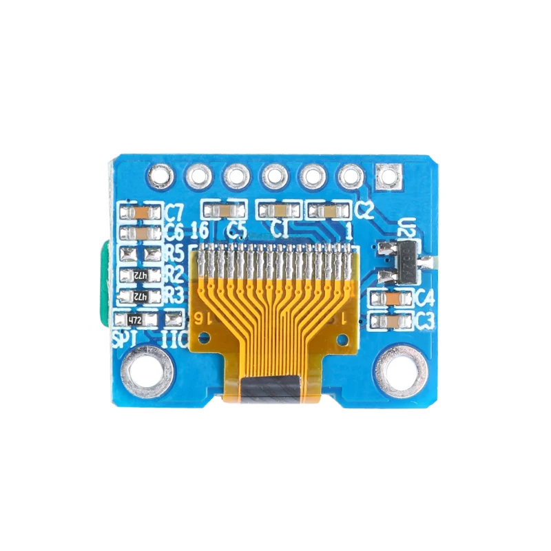 OLED дисплей SSD1306 0 42 дюйма ЖК модуль с белым интерфейсом IIC/SPI дисплея 72*40