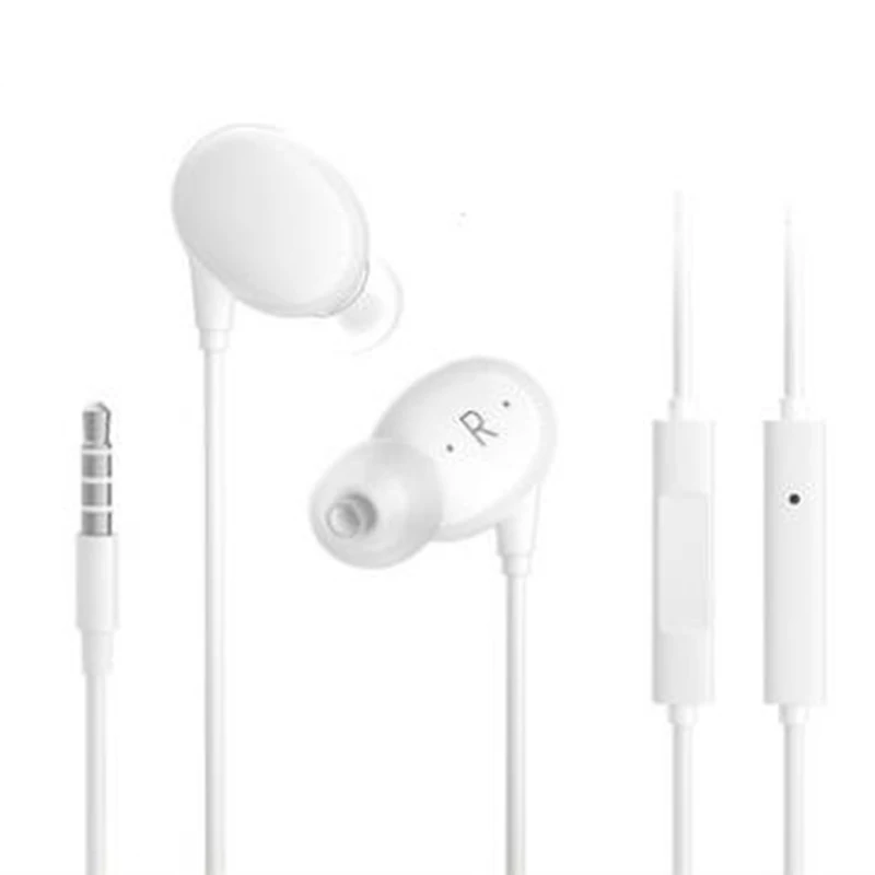 Наушники-вкладыши 3 5 мм с микрофоном и проводным управлением спортивные для