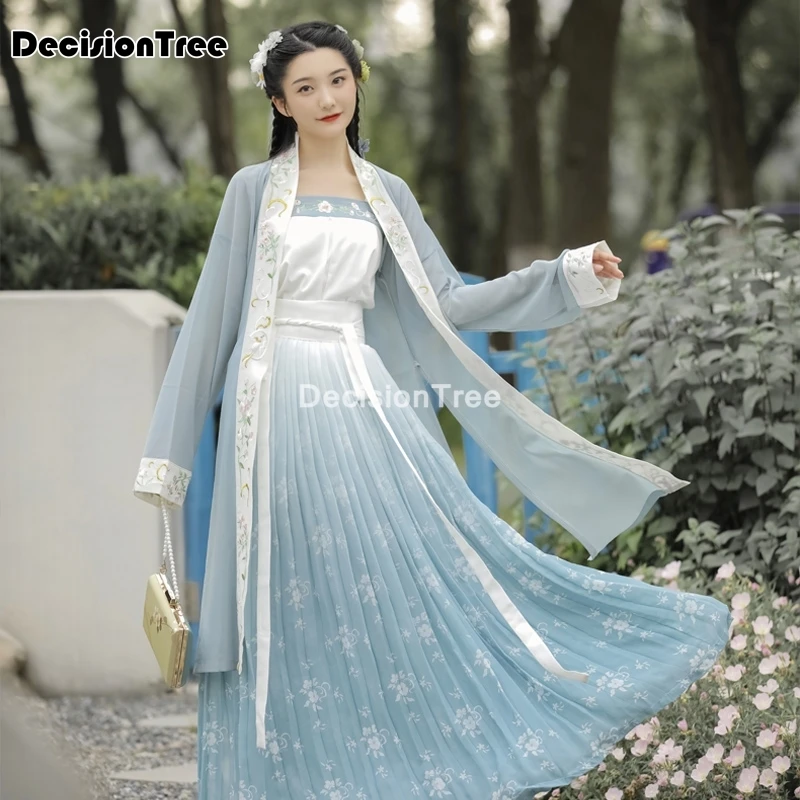 2021 одежда в китайском стиле женский год народный танец праздничный наряд hanfu