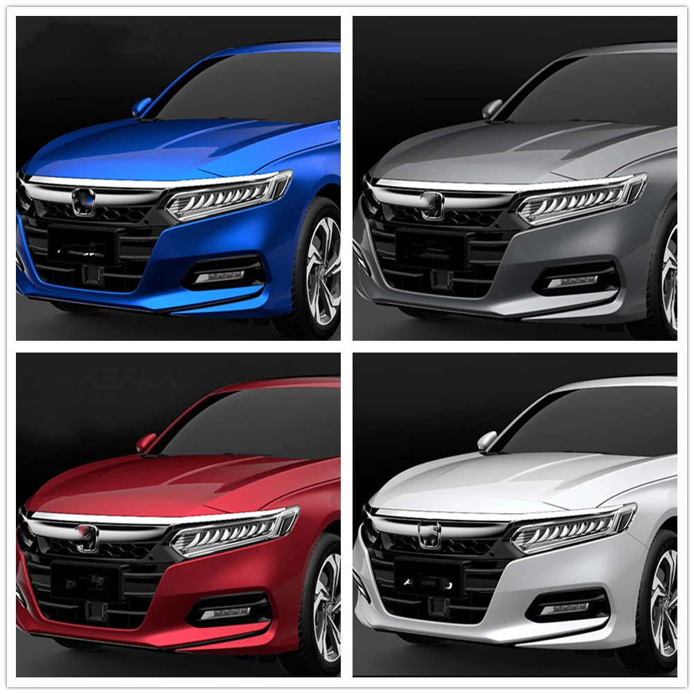 4 шт. формовочные Планки для заднего бампера Honda Accord 2018 2019|Амортизаторы| |