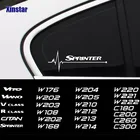 Наклейка на окна автомобиля Mercedes Benz AMG CITAN R V CLASS SPRINTER VIANO VITO W203 W204 W205 W124 W213 W212 W214 W220 C300, 2 шт.