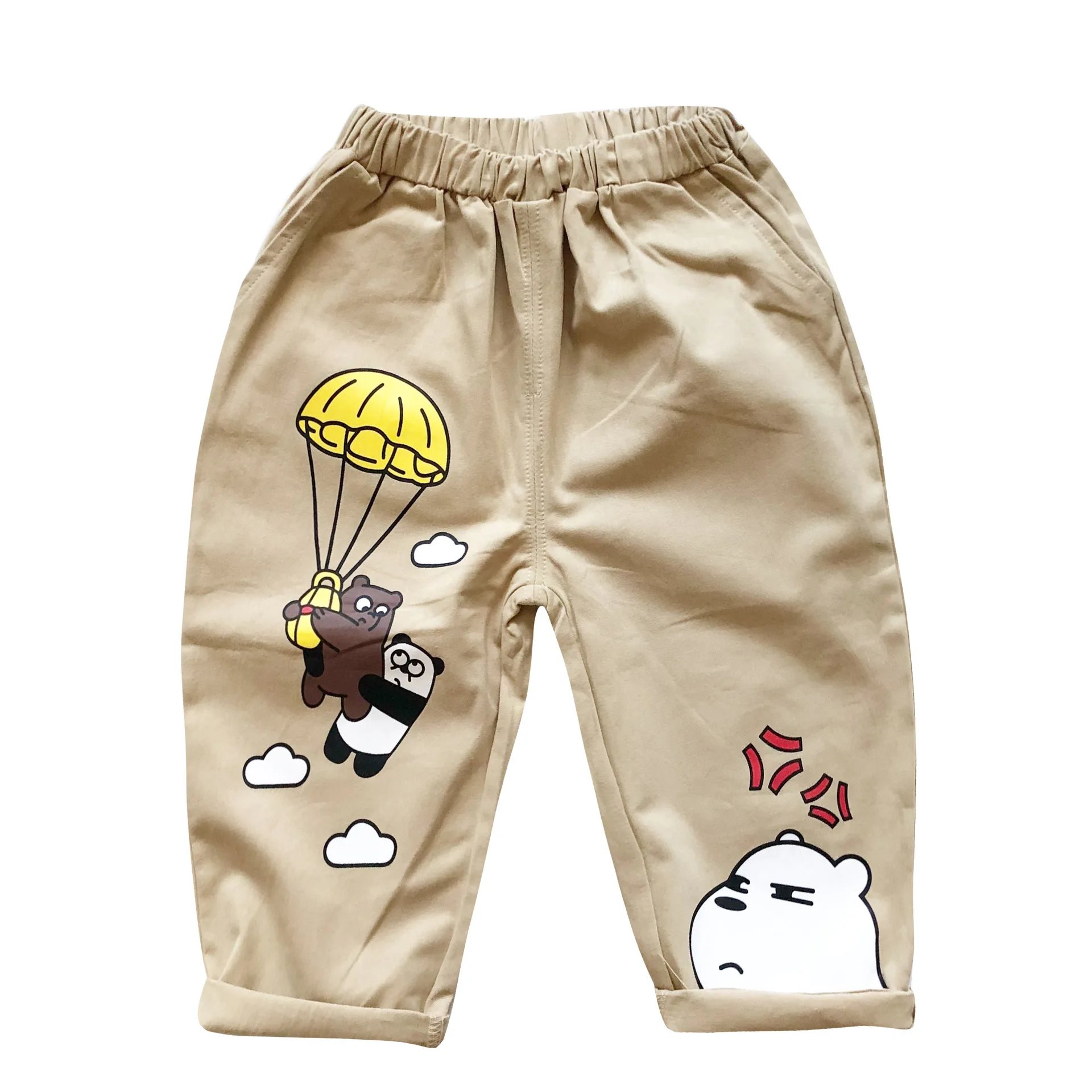 Осеннее платье Tonytaobaby новинка повседневные штаны для маленьких мальчиков и