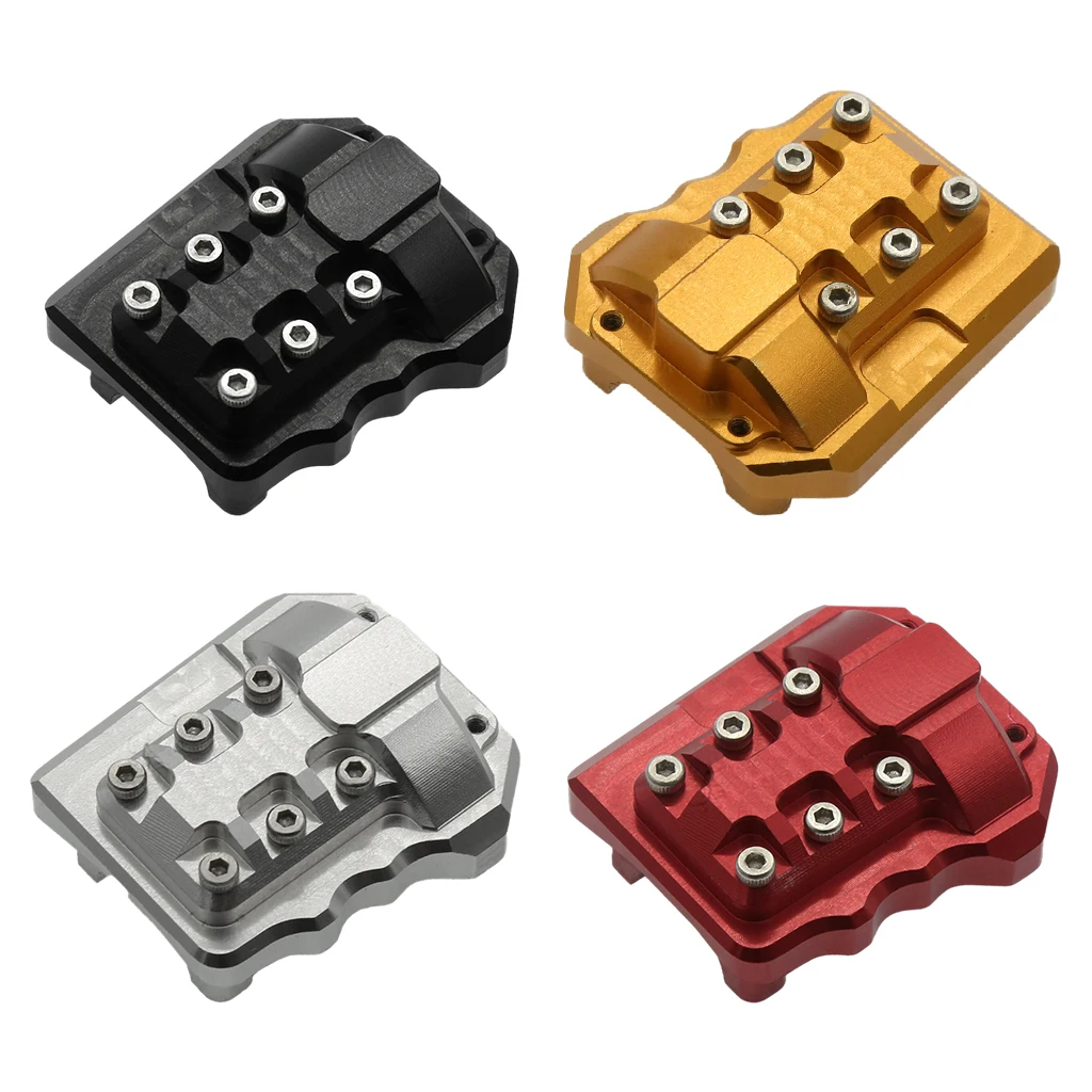 

Крышка Diff, детали из алюминиевого сплава, Модернизированная Передняя и задняя крышка корпуса для тяжелого автомобиля Traxxas -4 1/10 RC Crawler Car