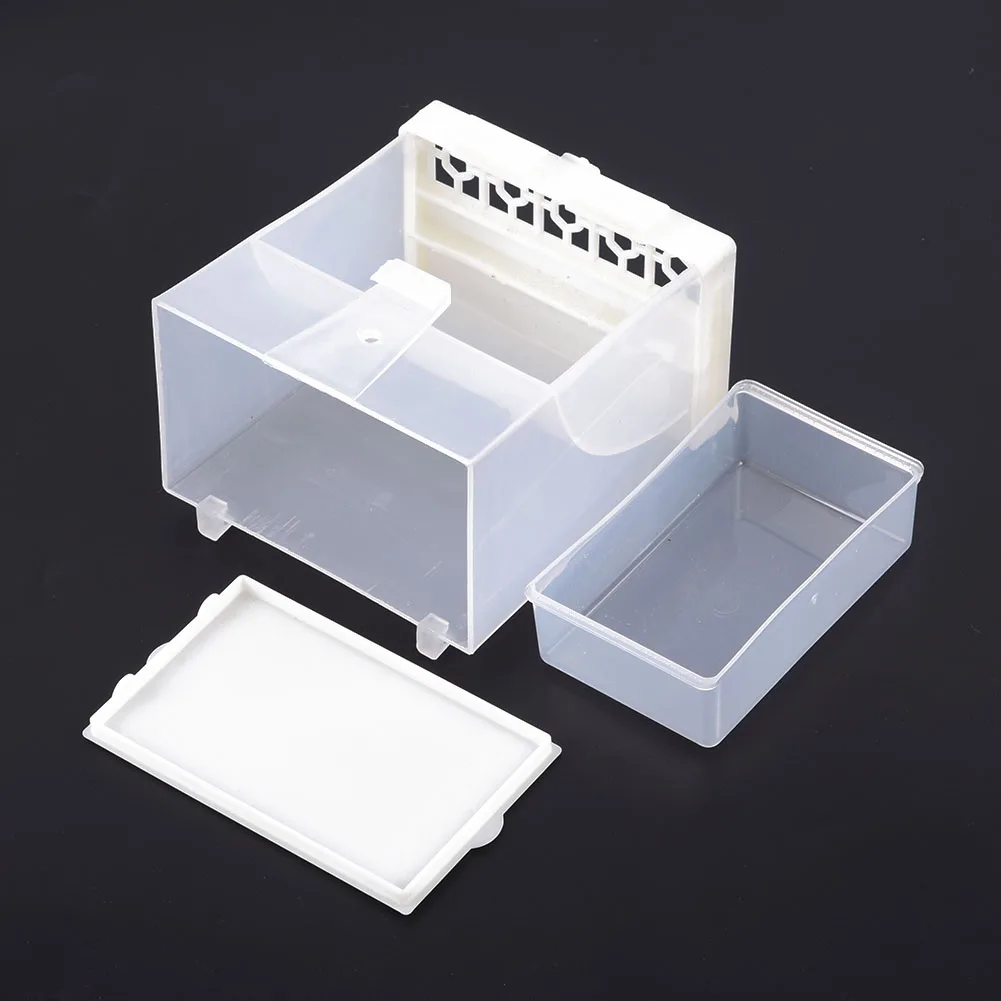 Белый винт-фиксированный 440 мл Автоматическая Удобная кормушка для попугая | Дом